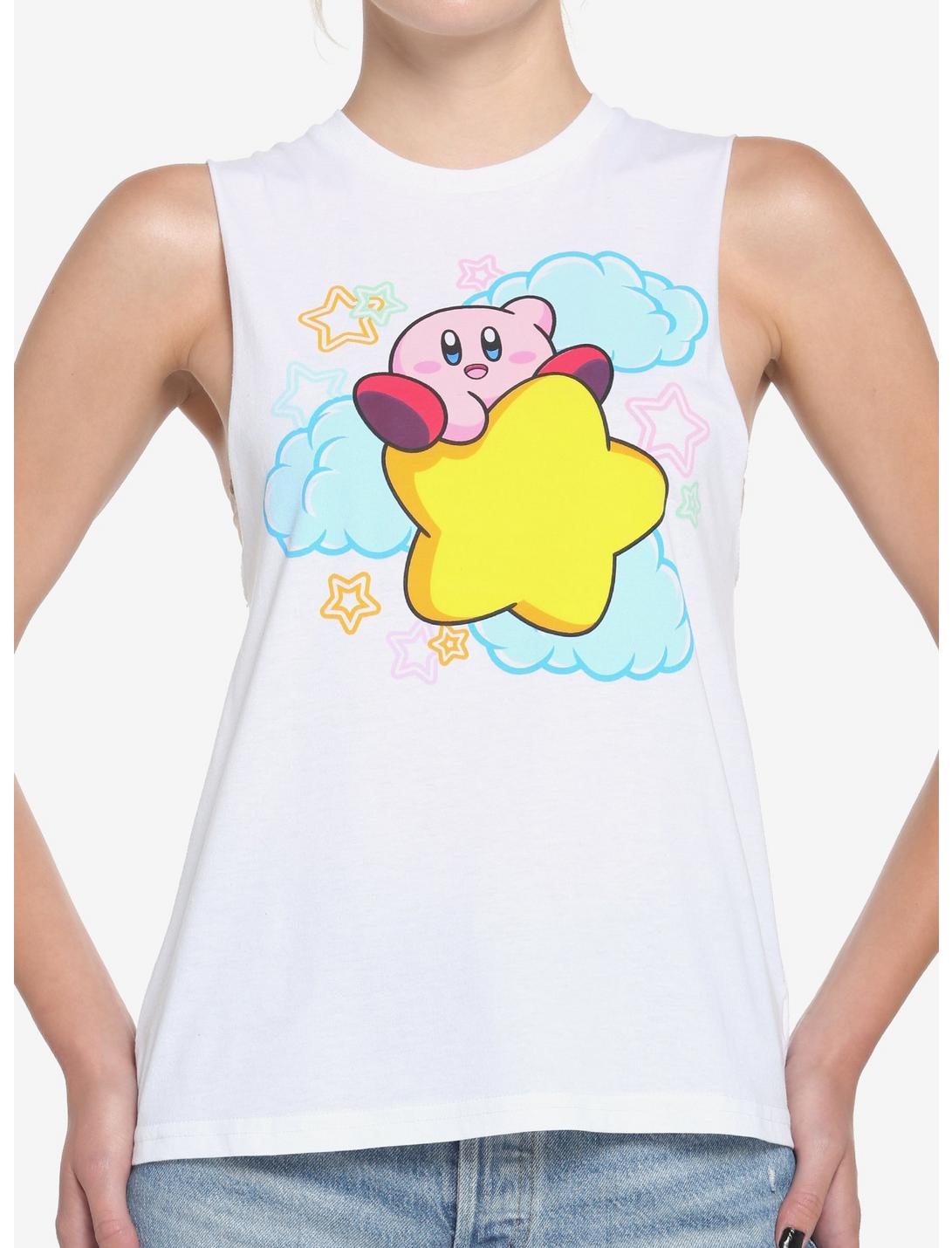 Kirby Star Cloud Girls Muscle Top, MULTI, hi-res