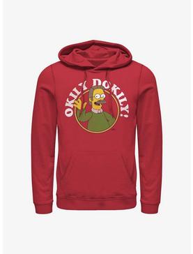 The Simpsons Okily Dokily Ned Flanders Dad Hoodie, , hi-res