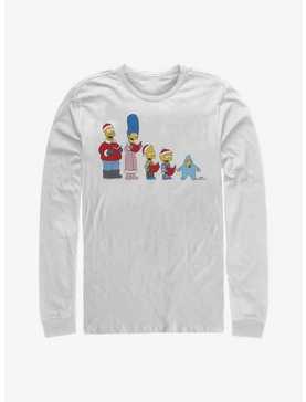 The Simpsons Family Carols Long-Sleeve T-Shirt, , hi-res
