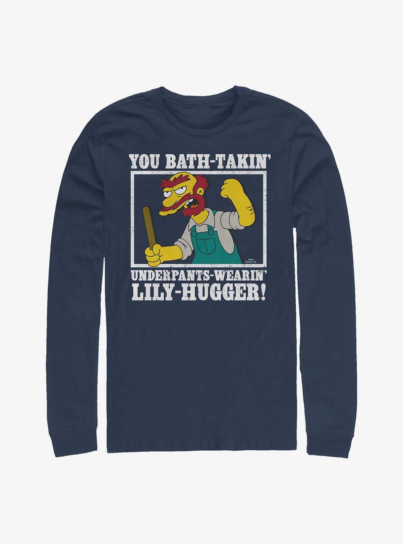 The Simpsons Groundskeeper Willie Long-Sleeve T-Shirt