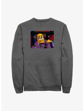 The Simpsons Dizzy Homer Crew Sweatshirt, , hi-res