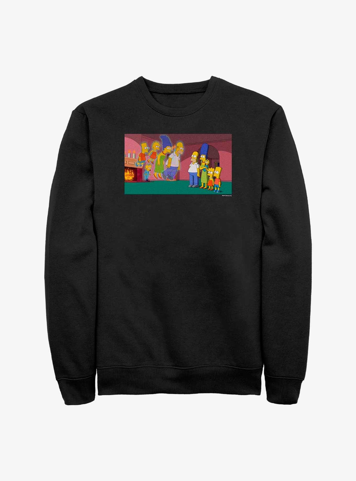 The Simpsons Doppelgangers Crew Sweatshirt
