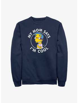 The Simpsons Milhouse Crew Sweatshirt, NAVY, hi-res