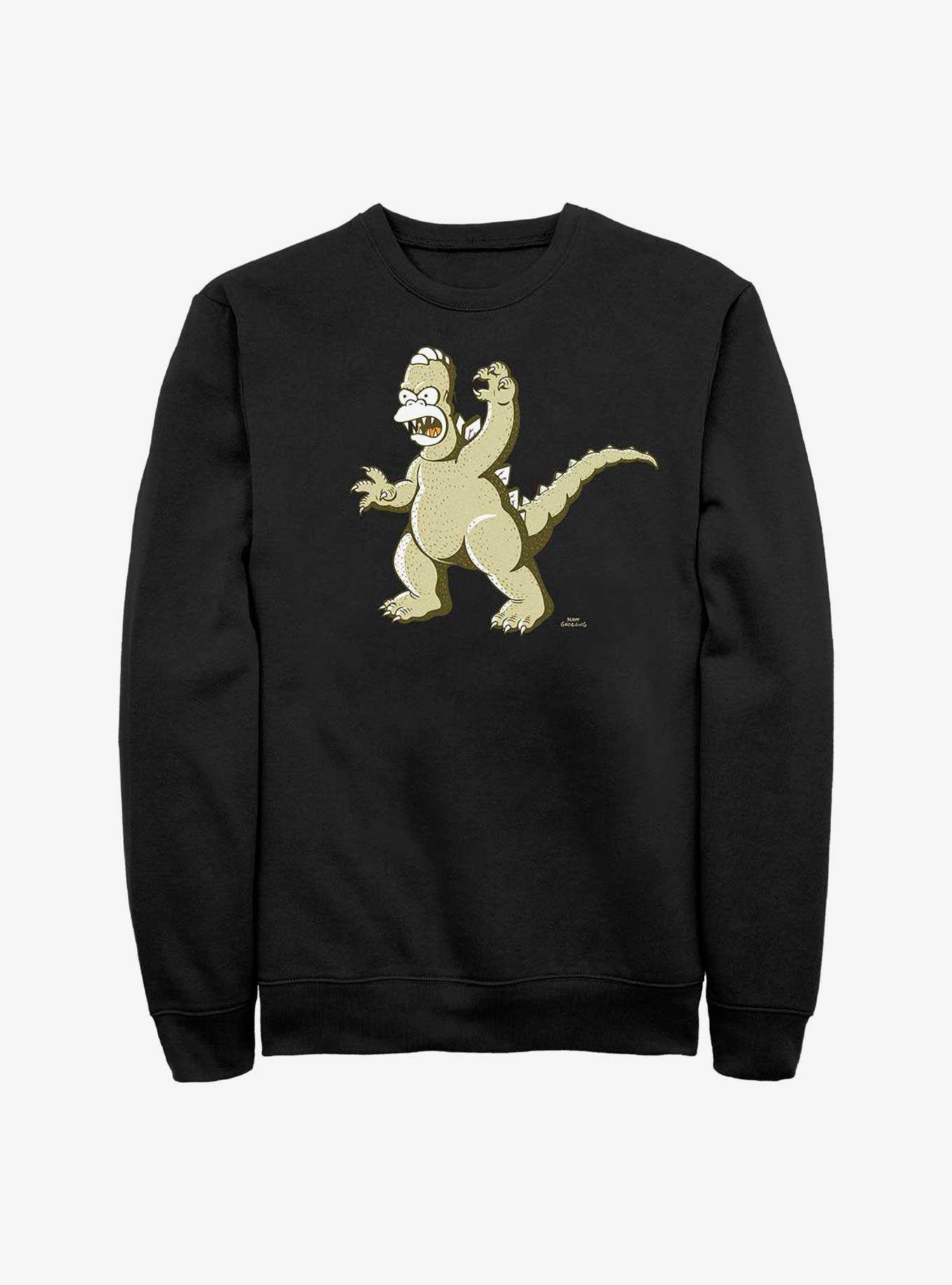 The Simpsons Monster Homer Crew Sweatshirt, , hi-res
