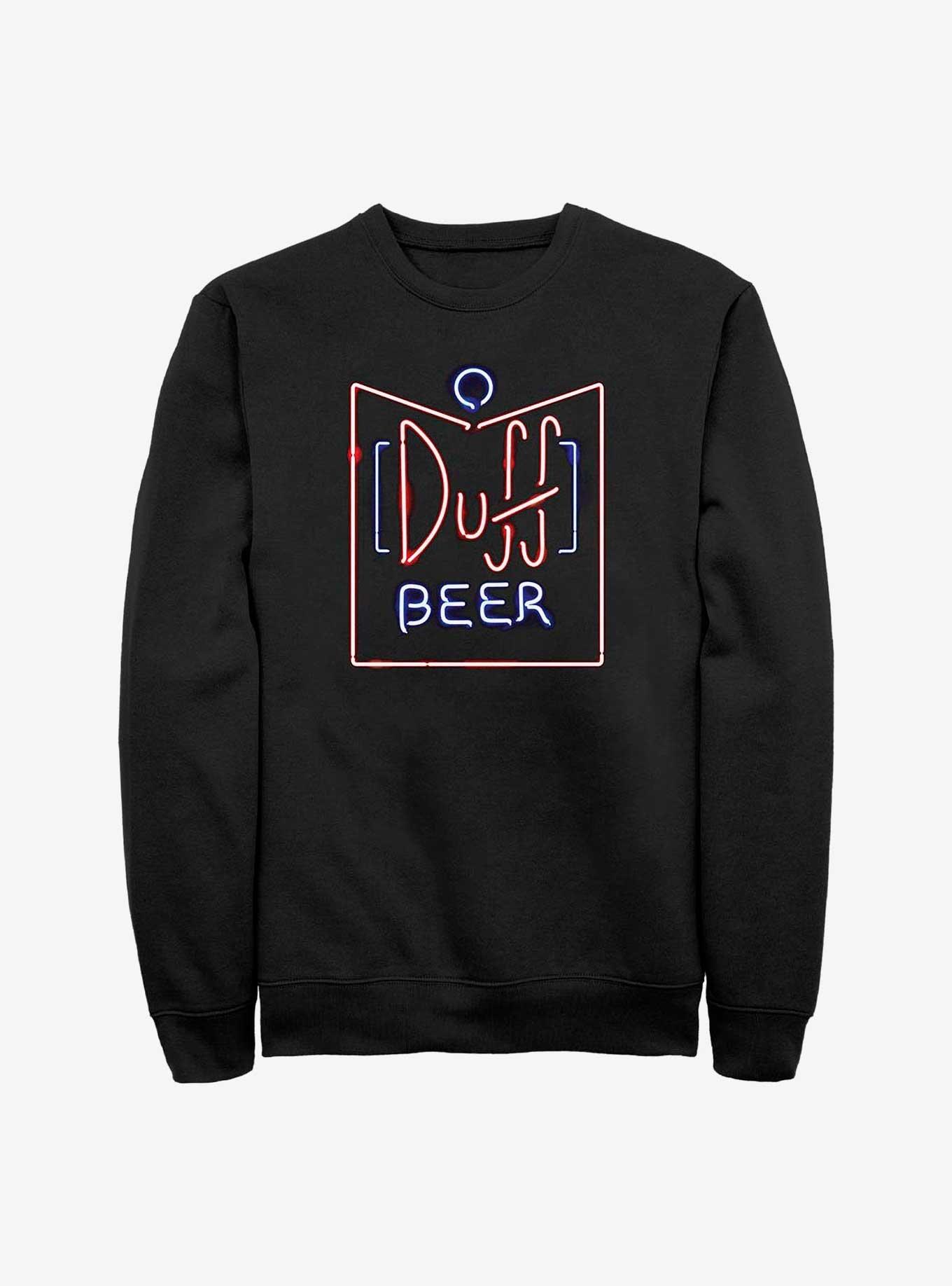 The Simpsons Pub Duff Crew Sweatshirt, , hi-res