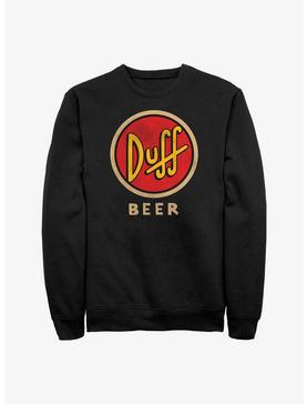 The Simpsons Vintage Duff Dark Crew Sweatshirt, , hi-res