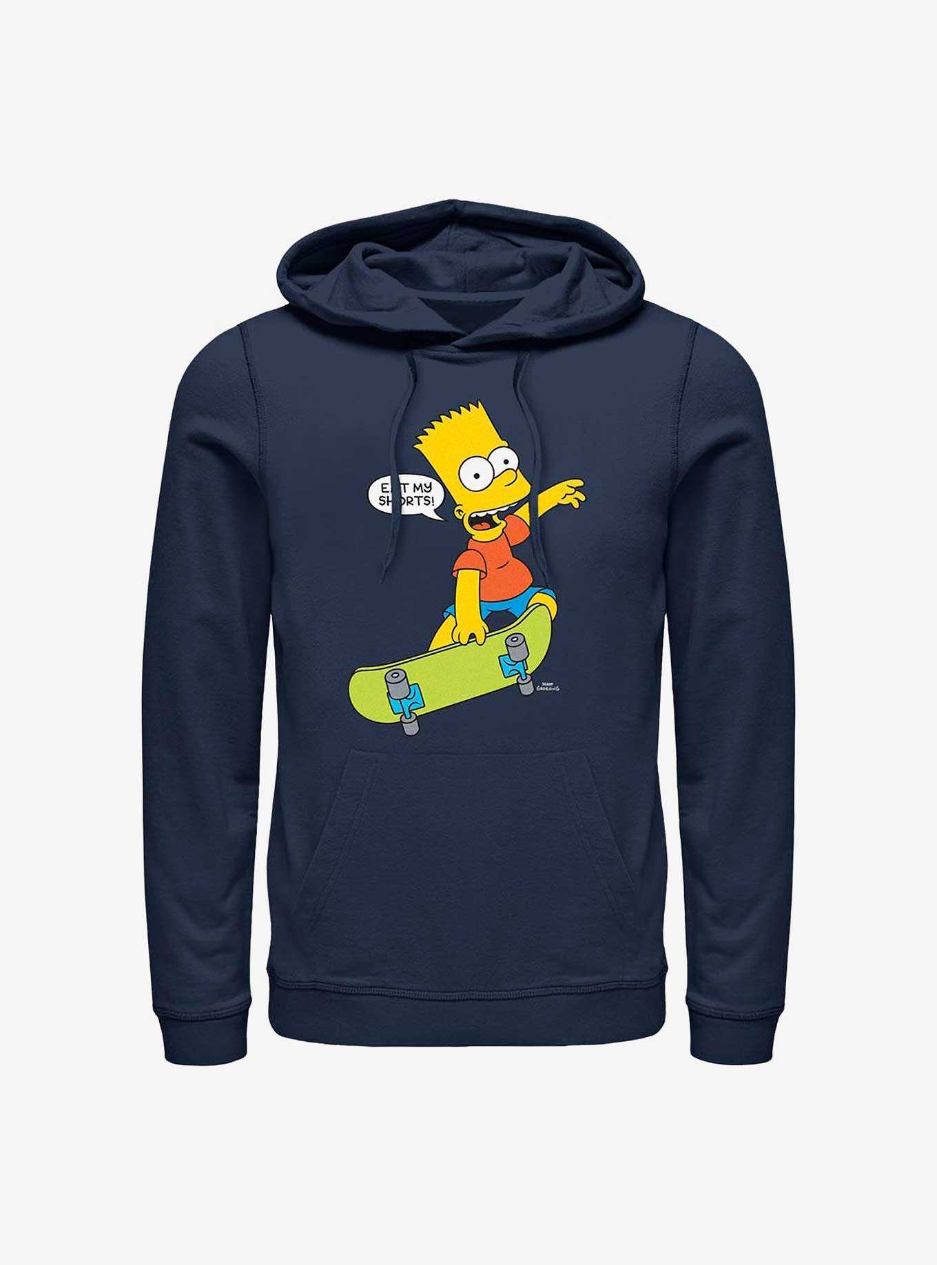 The Simpsons Bart Eat My Shorts Hoodie, , hi-res