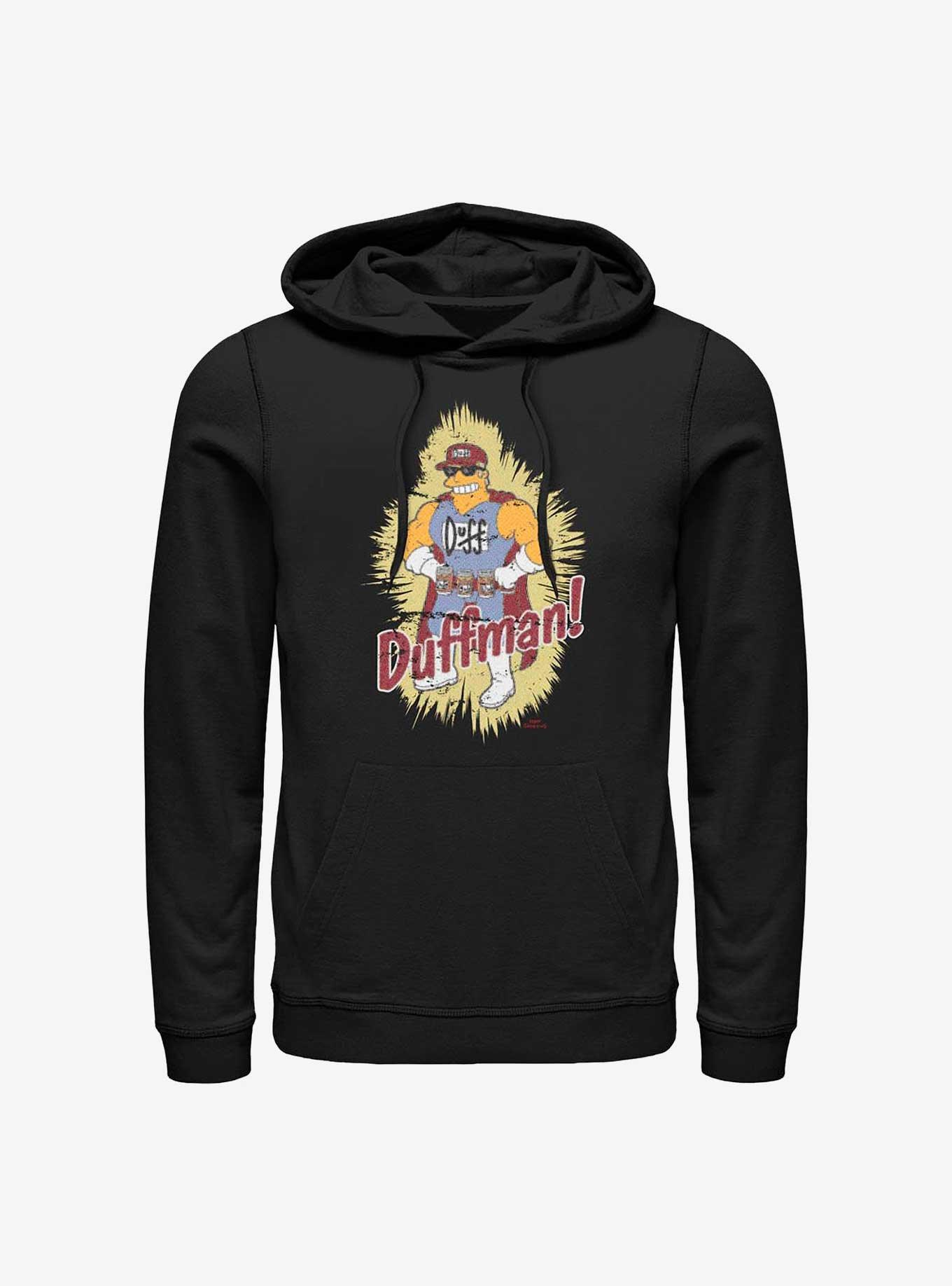 The Simpsons Duffman Hoodie, BLACK, hi-res