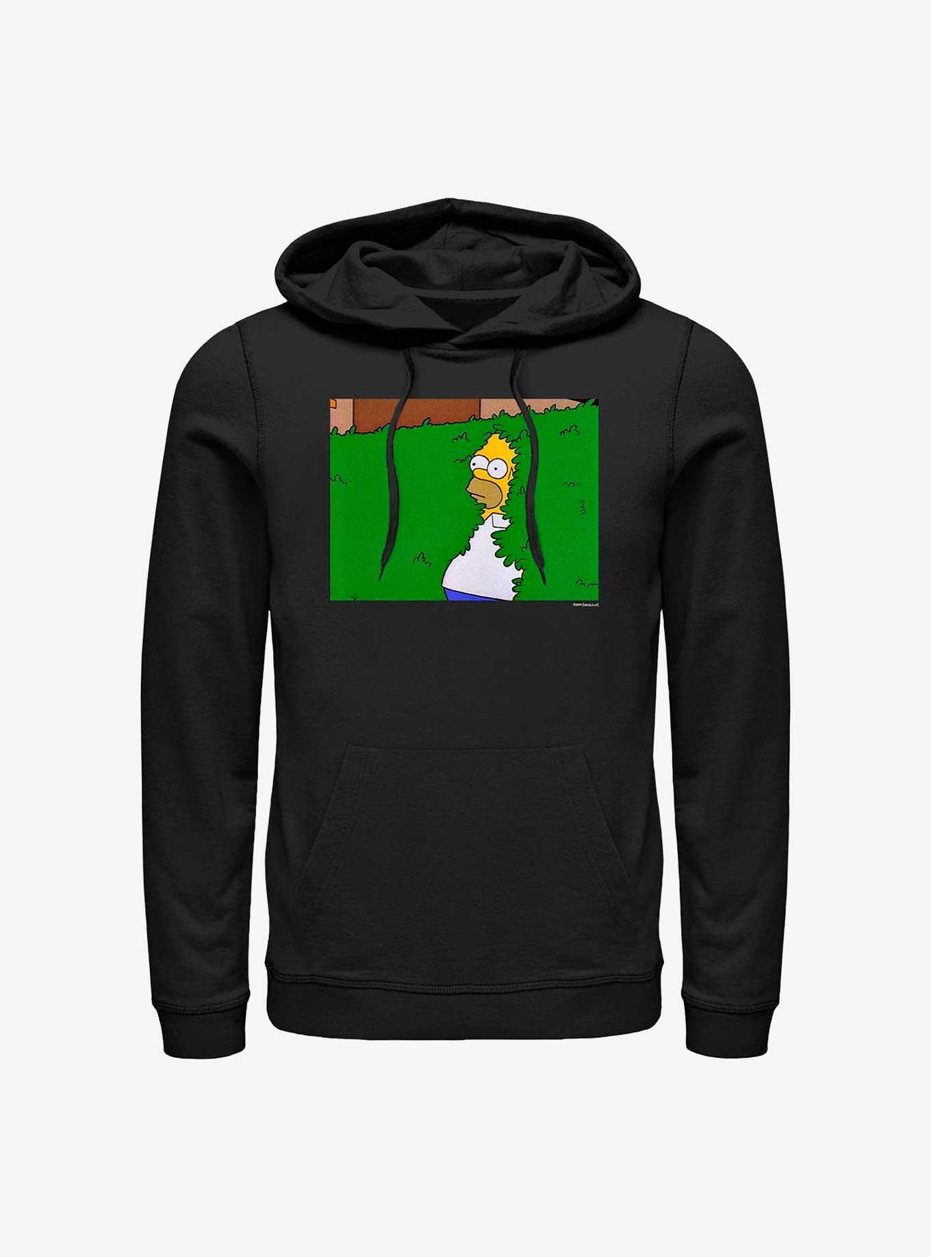 The Simpsons Homer Bush Hoodie, BLACK, hi-res