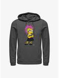 The Simpsons Lisa Punk Hoodie, CHAR HTR, hi-res