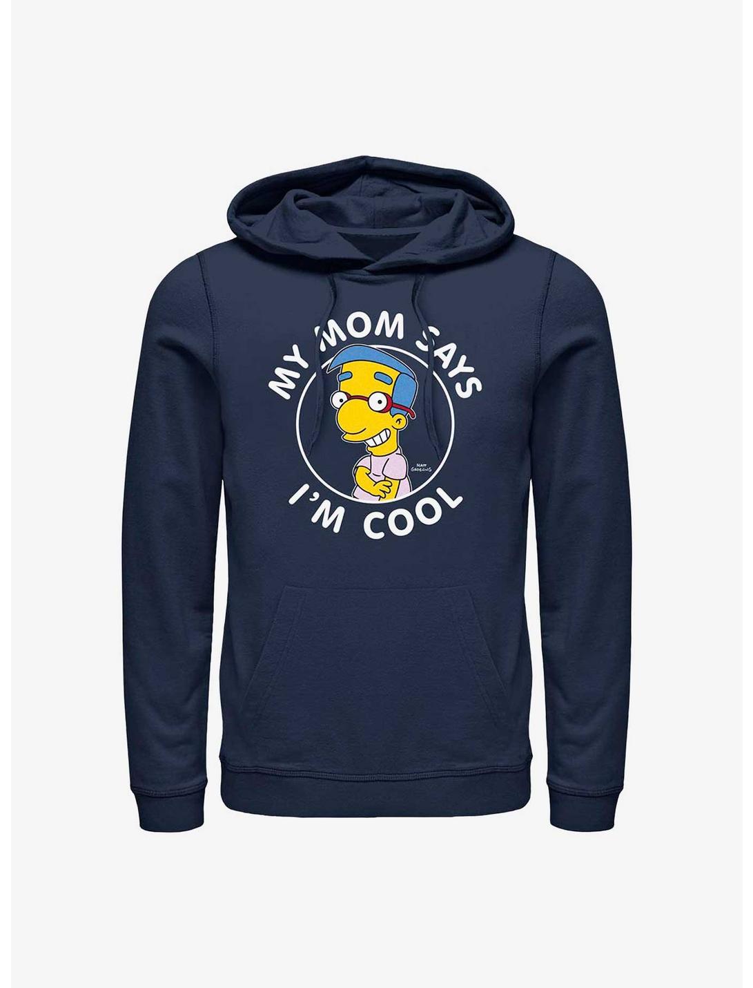 The Simpsons Milhouse Hoodie, NAVY, hi-res
