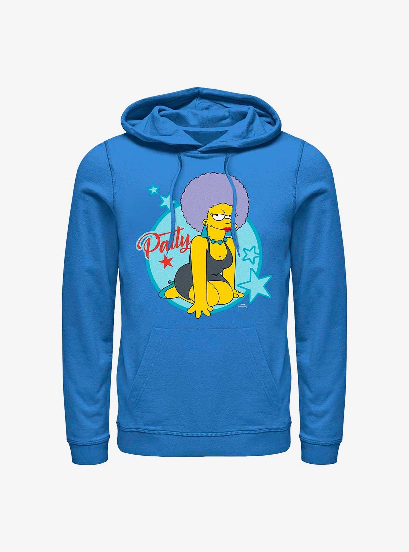 The Simpsons Patty Star Hoodie, ROYAL, hi-res