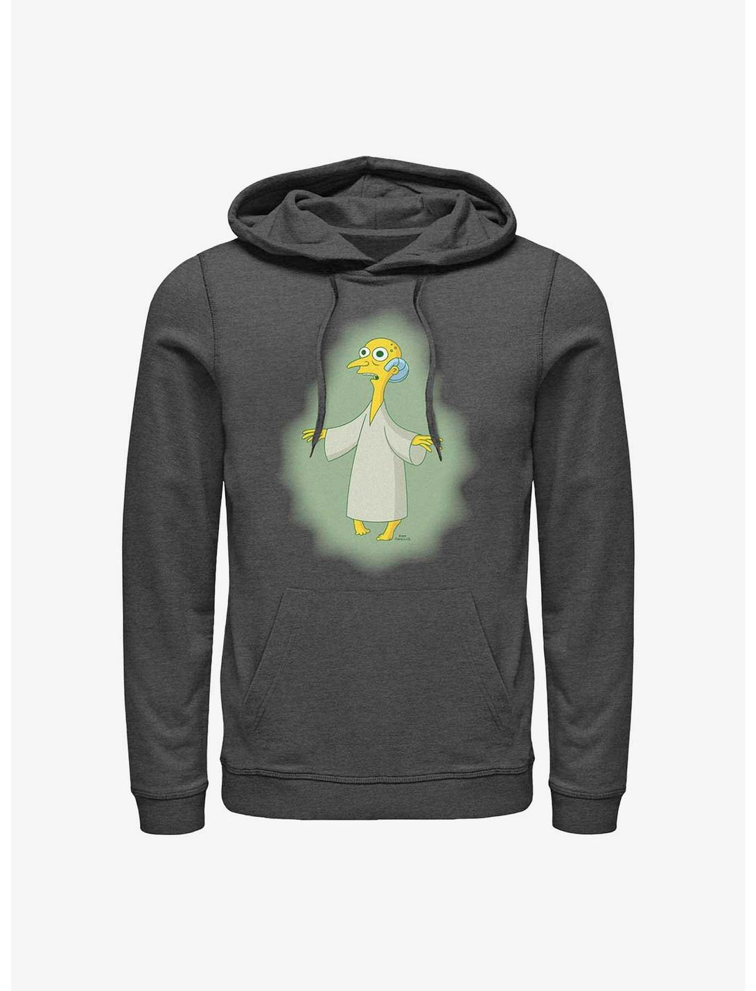 The Simpsons The Burns Files Hoodie, CHAR HTR, hi-res