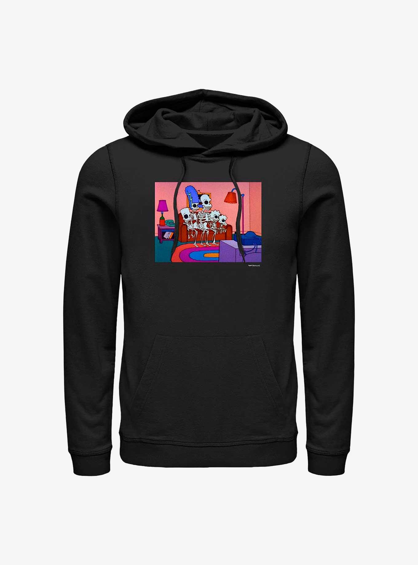 The Simpsons Treehouse Of Horror Intro Hoodie, BLACK, hi-res