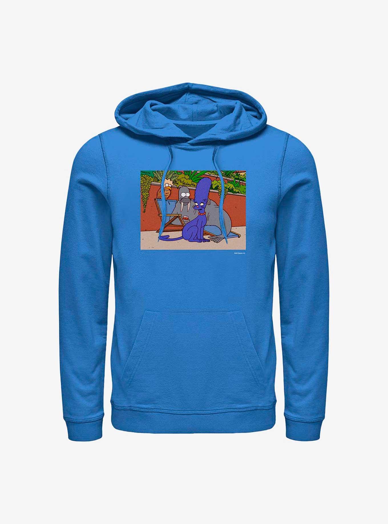 The Simpsons Treehouse Of Horror XIII Hoodie, ROYAL, hi-res