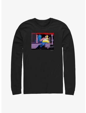 The Simpsons Devil Feeding Homer Long-Sleeve T-Shirt, , hi-res