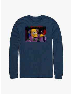 The Simpsons Dizzy Homer Long-Sleeve T-Shirt, , hi-res