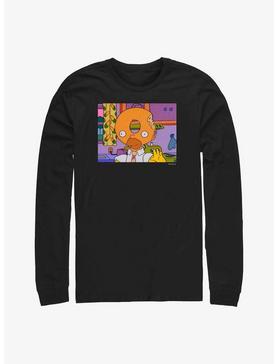 The Simpsons Donut Head Homer Long-Sleeve T-Shirt, , hi-res