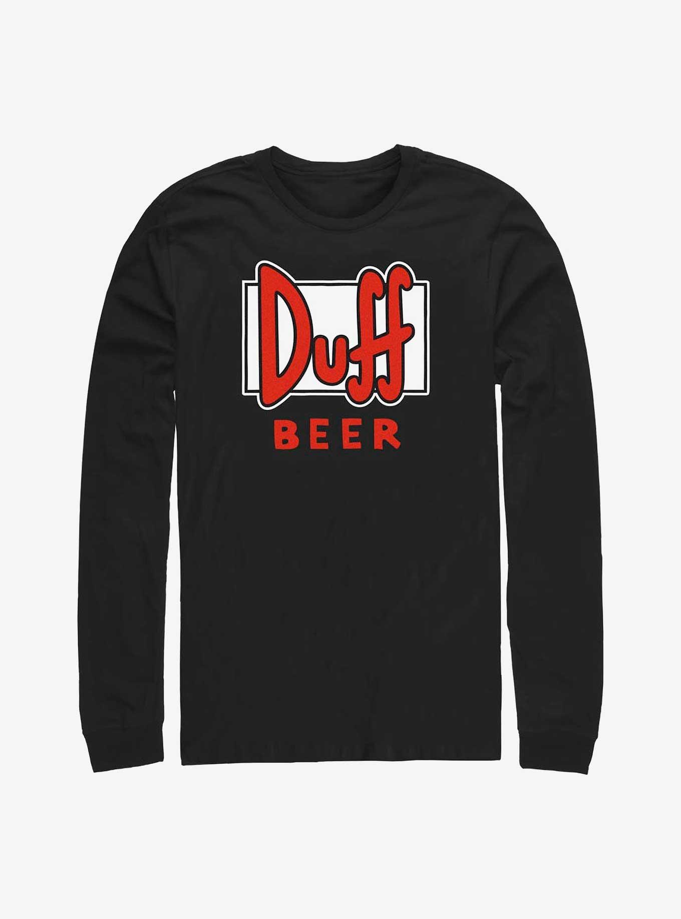 The Simpsons Duff Beer Long-Sleeve T-Shirt, , hi-res