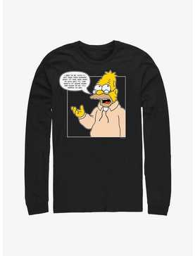 The Simpsons Forever Grampa Long-Sleeve T-Shirt, , hi-res