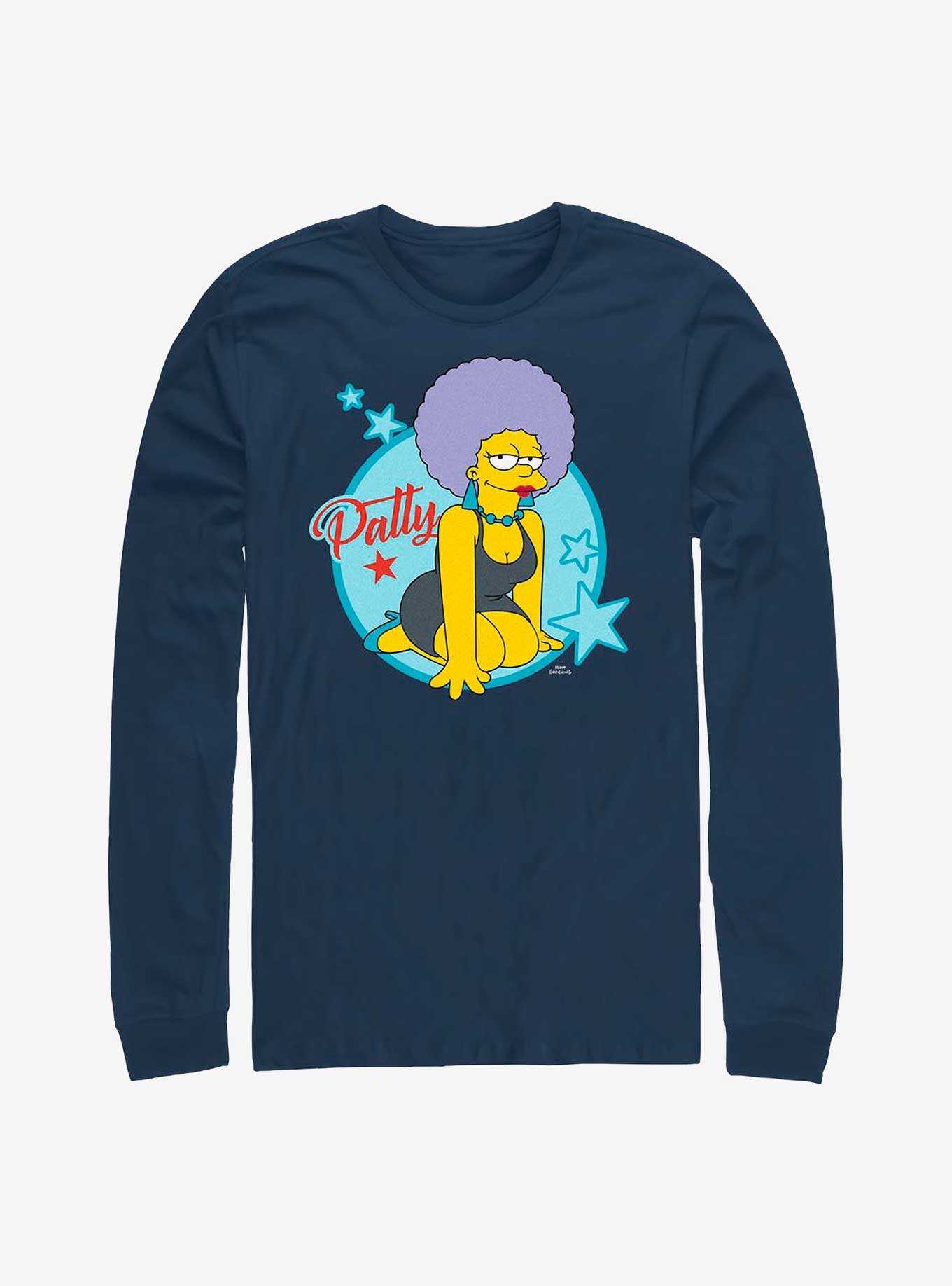 The Simpsons Patty Star Long-Sleeve T-Shirt, , hi-res