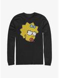 The Simpsons Sassy Maggie Long-Sleeve T-Shirt, BLACK, hi-res
