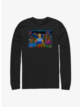 The Simpsons Skeleton Theatre Long-Sleeve T-Shirt, , hi-res