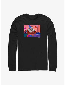 The Simpsons Treehouse Of Horror Intro Long-Sleeve T-Shirt, , hi-res