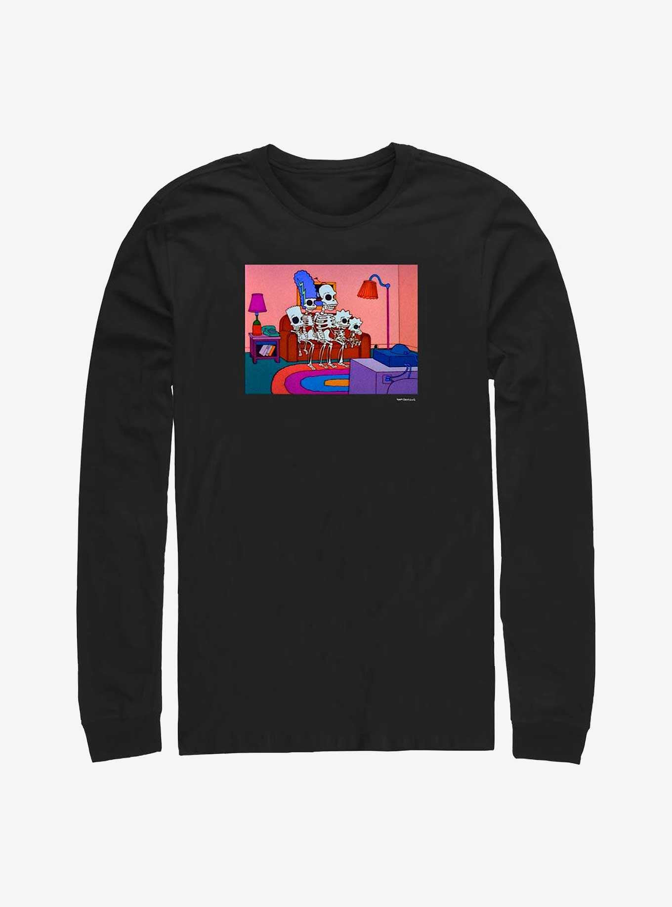 The Simpsons Treehouse Of Horror Intro Long-Sleeve T-Shirt, , hi-res