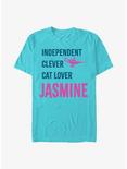 Disney Aladdin Jasmine List T-Shirt, TAHI BLUE, hi-res