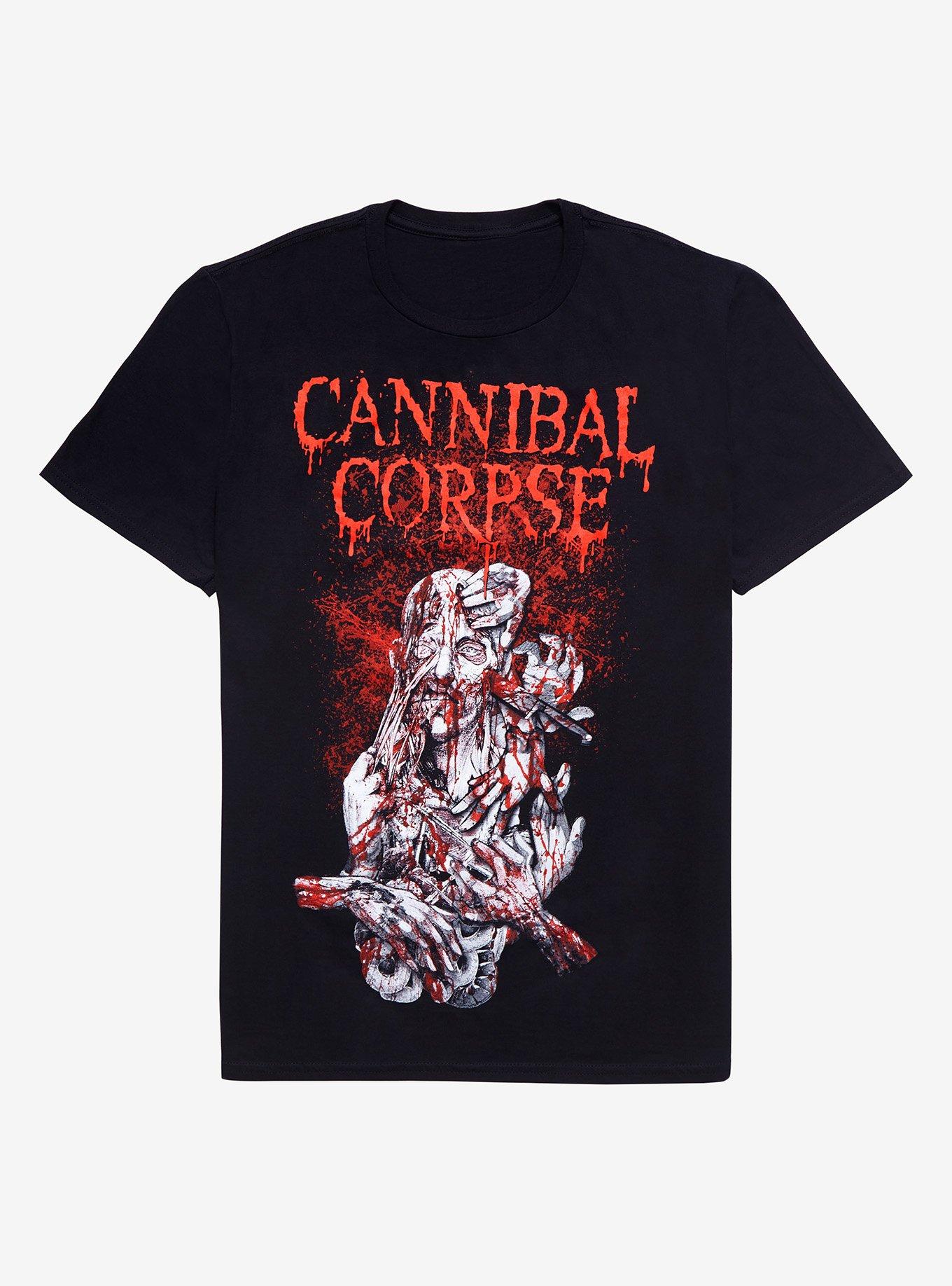 Cannibal Corpse Torn Apart T-Shirt, BLACK, hi-res