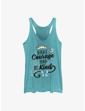 Disney Cinderella Have Courage & Be Kind Womens Tank Top, TAHI BLUE, hi-res