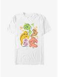 Disney Princesses Abstract Line Art T-Shirt, WHITE, hi-res