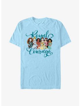 Disney Princesses Royal Courage T-Shirt, LT BLUE, hi-res