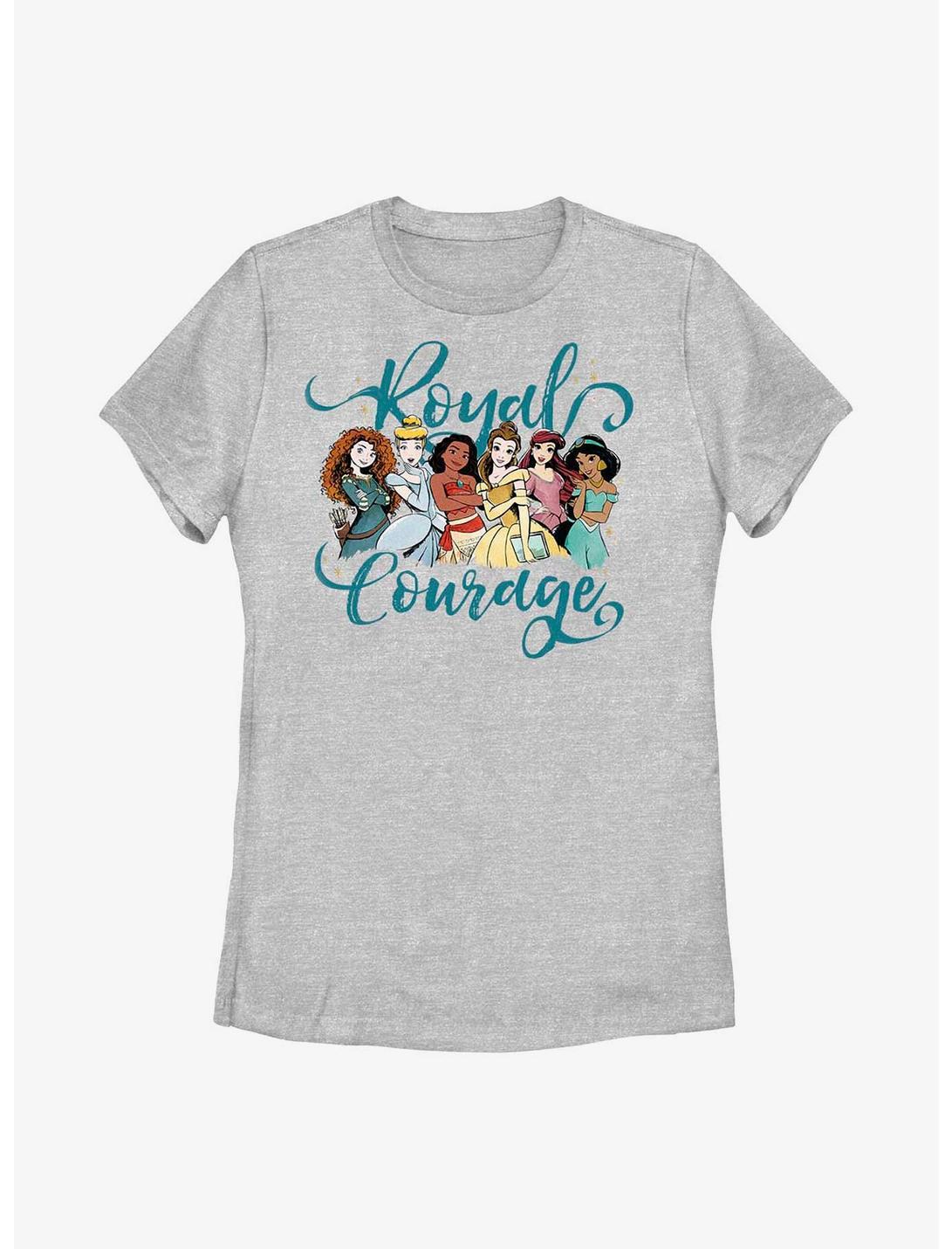 Disney Princesses Royal Courage Womens T-Shirt, ATH HTR, hi-res