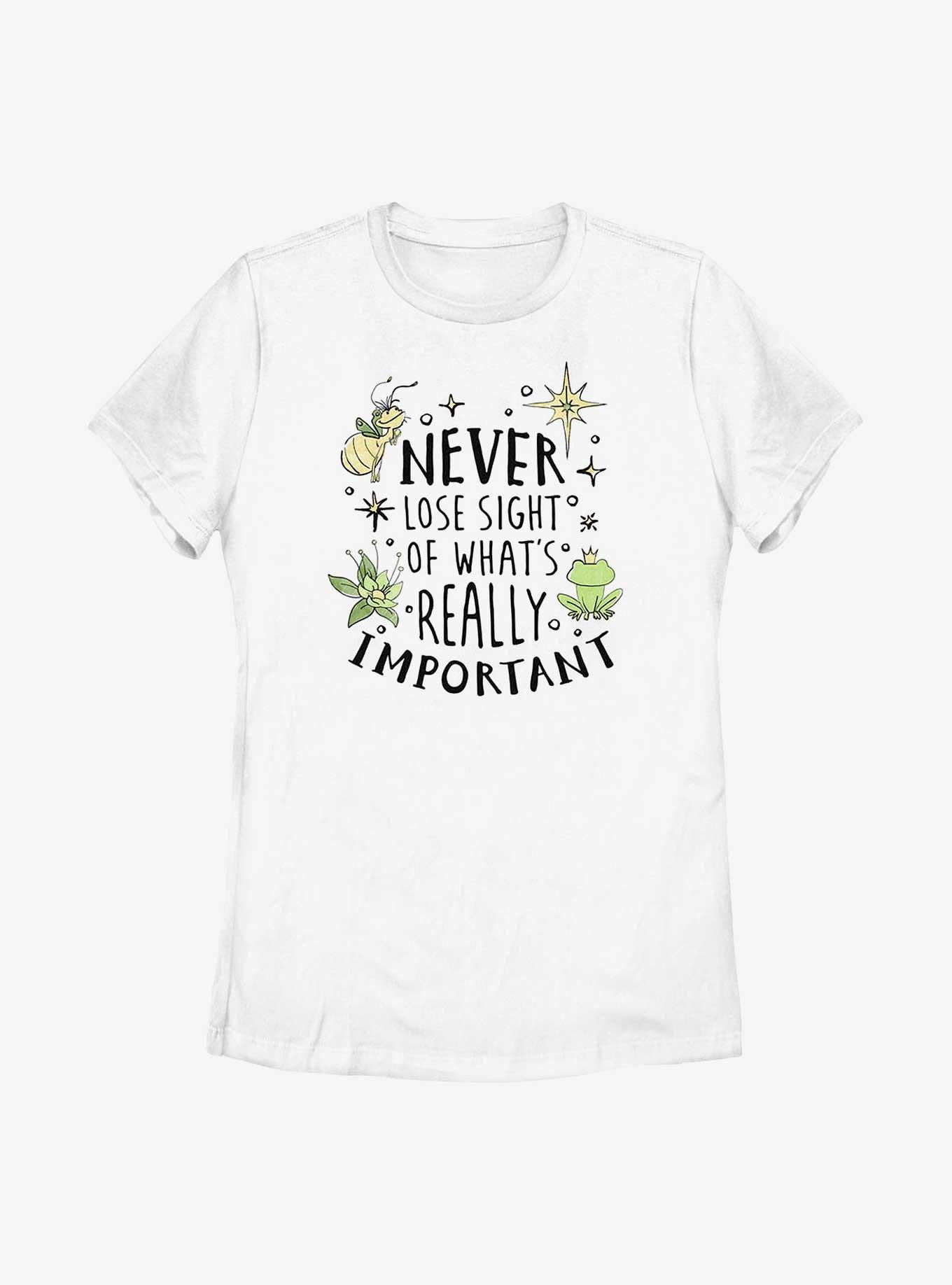 Disney The Princess And The Frog Never Lose Sight Womens T-Shirt, WHITE, hi-res