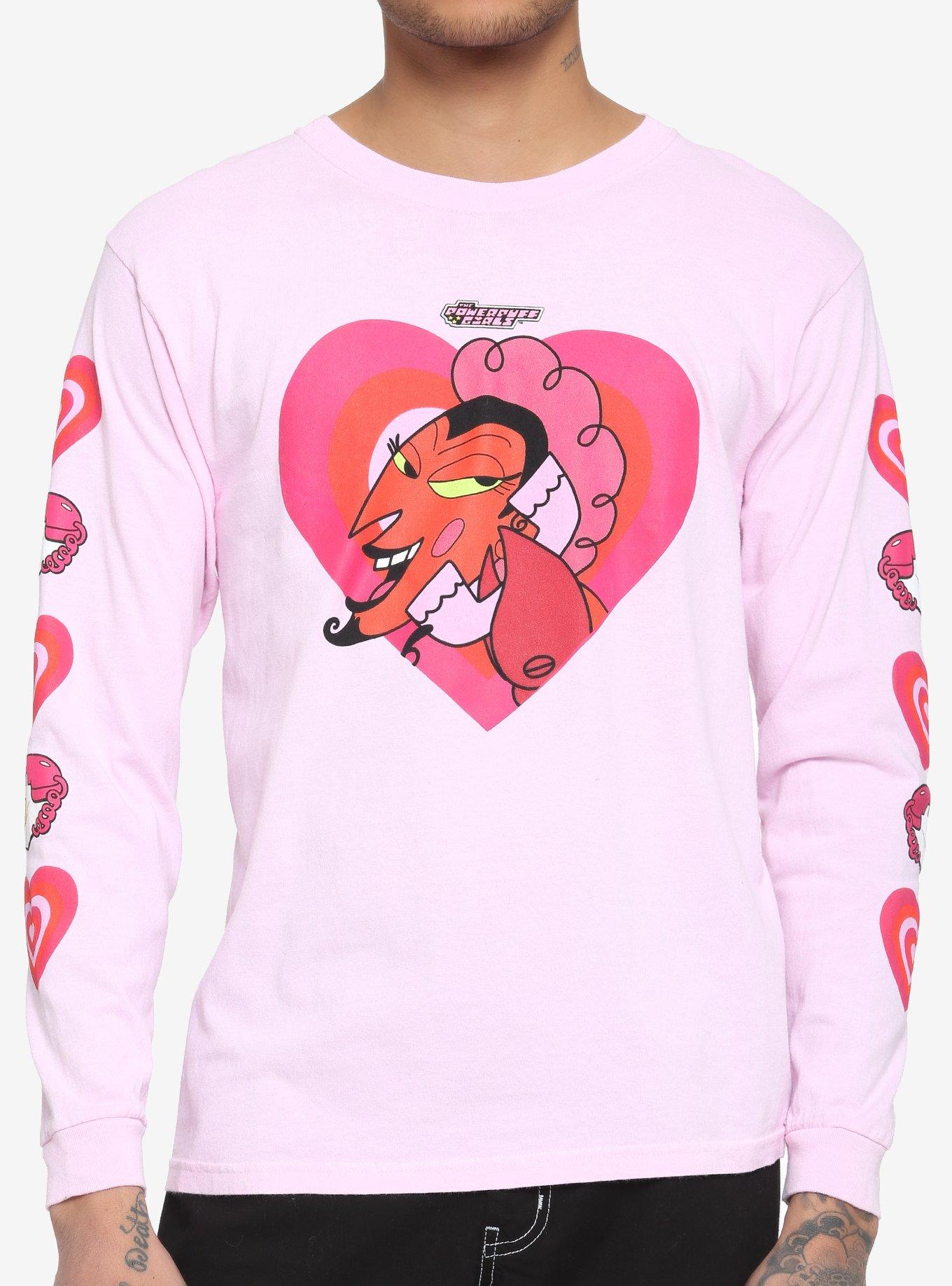 The Powerpuff Girls HIM Long-Sleeve T-Shirt, PINK, hi-res