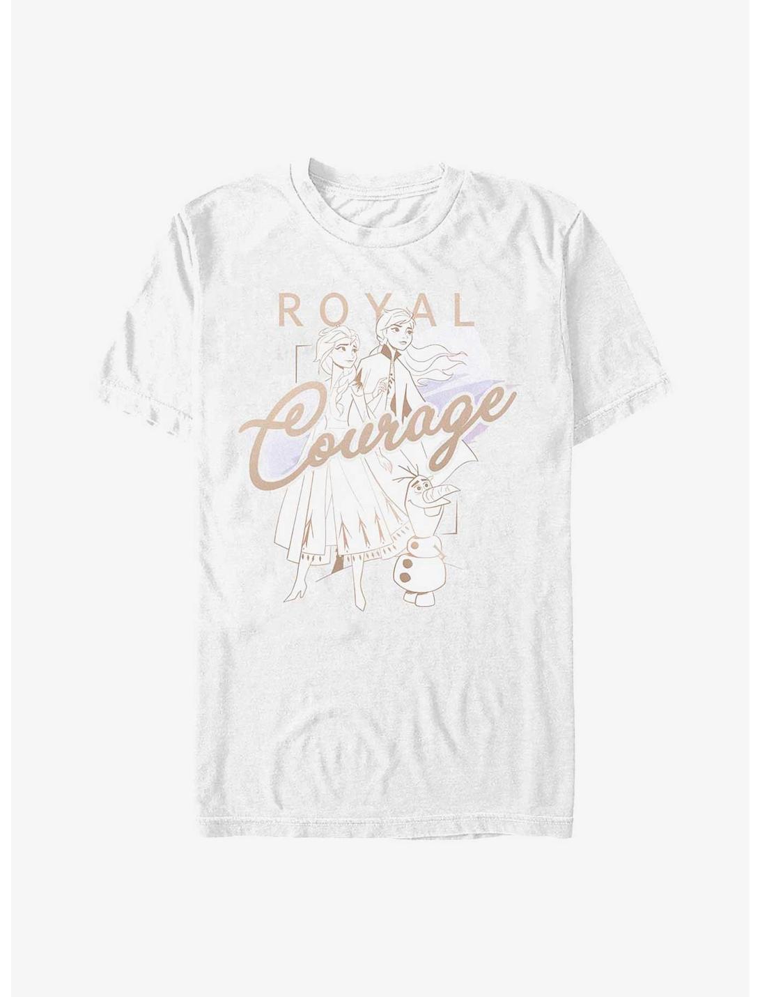 Disney Frozen Royal Courage T-Shirt, WHITE, hi-res