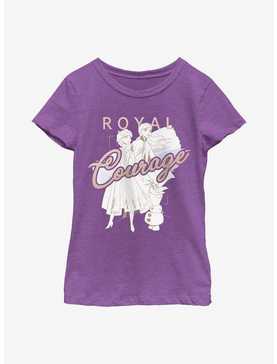 Disney Frozen Royal Courage Youth Girls T-Shirt, , hi-res