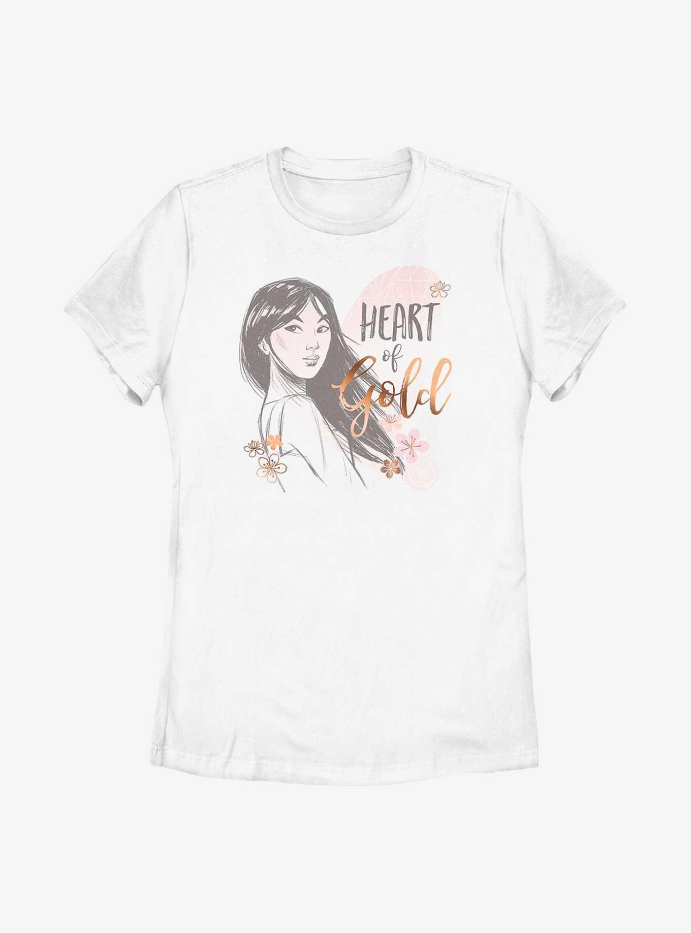 Disney Mulan Heart Of Gold Womens T-Shirt, , hi-res