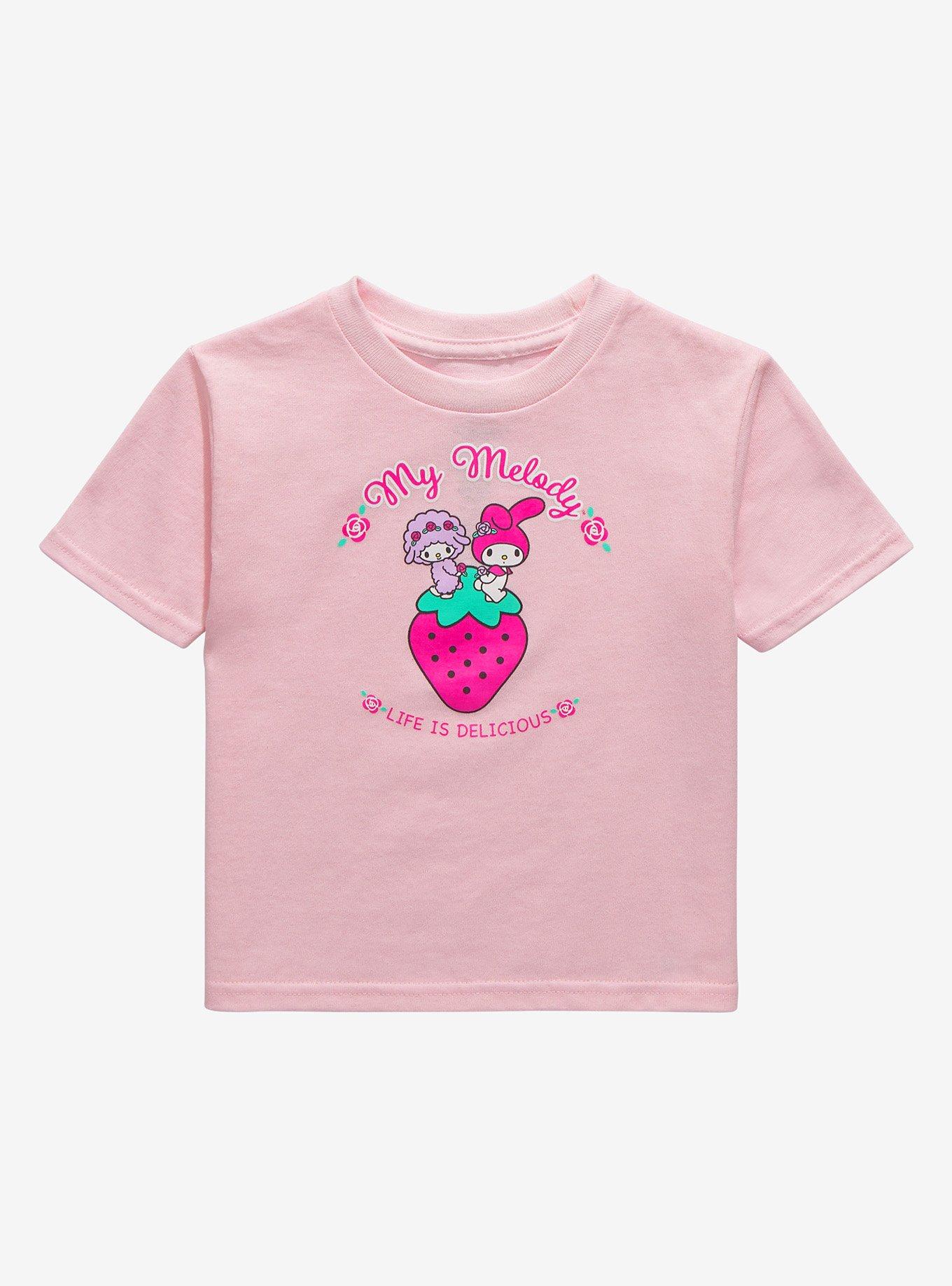 & - Toddler My BoxLunch Exclusive Delicious Piano BoxLunch is My T-Shirt Melody Sanrio Sweet Life |