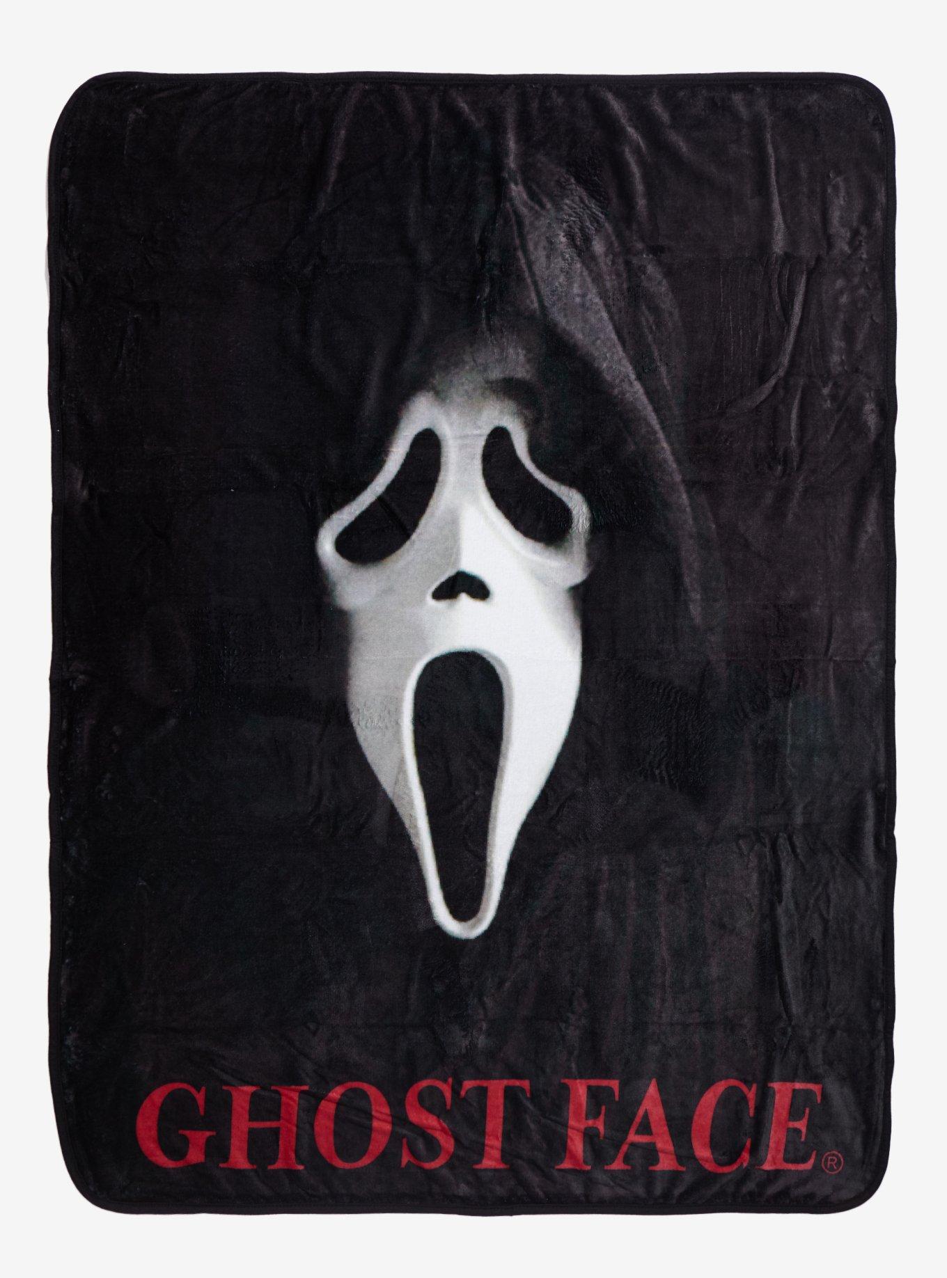 Scream Ghost Face Mask Throw Blanket Hot Topic