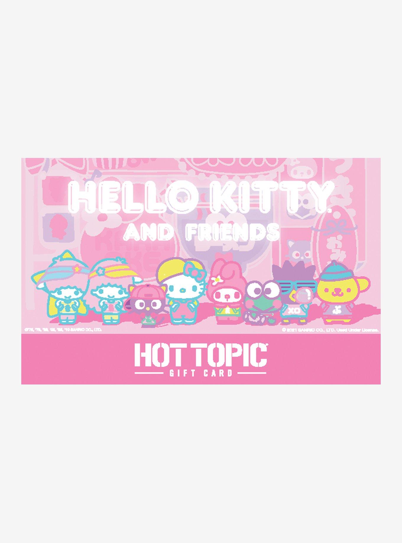 Hello Kitty $25 Gift Card, BLACK, hi-res
