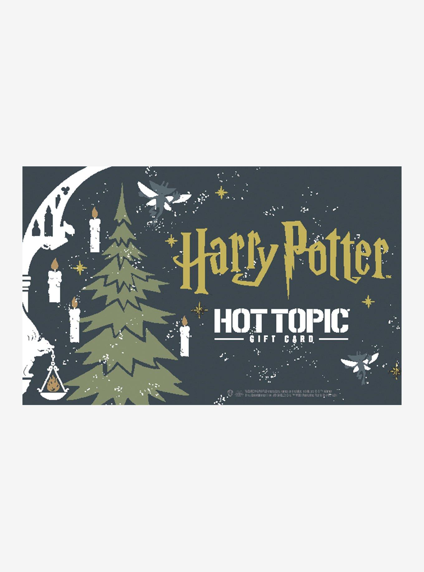 Gift card 2025 to hot topic