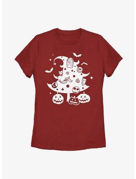 Disney Nightmare Before Christmas Nightmare Before Christmas Tree Womens T-Shirt, , hi-res