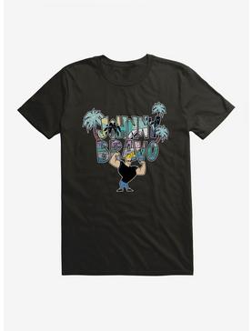 Johnny Bravo Palm Trees T-Shirt, , hi-res