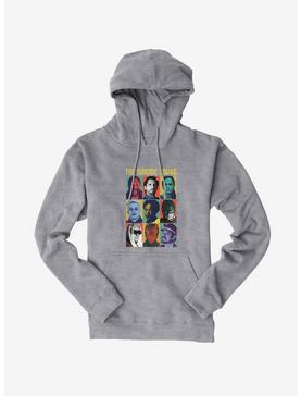 DC Comics The Suicide Squad Characters Retro Hoodie, HEATHER GREY, hi-res