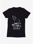 Johnny Bravo Palm Tree Script Womens T-Shirt, , hi-res