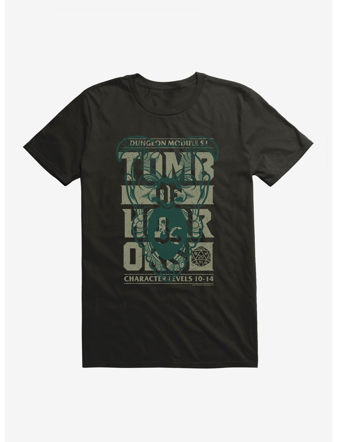 Dungeons & Dragons Tomb Hour Retro Competition Cards T-Shirt, , hi-res