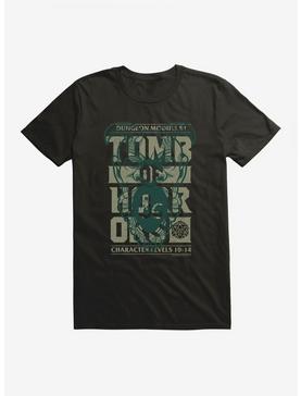 Dungeons & Dragons Tomb Hour Retro Competition Cards T-Shirt, , hi-res